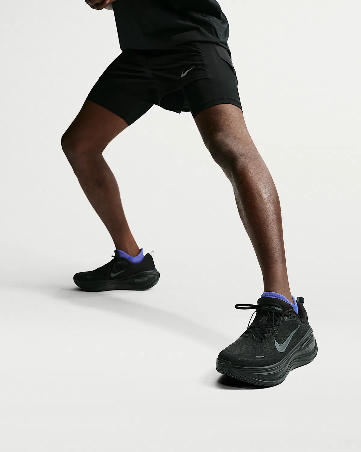 Носки-невидимки (1 пара) Nike Running Lightweight, Sapphire/Lapis/Lapis — фото 4