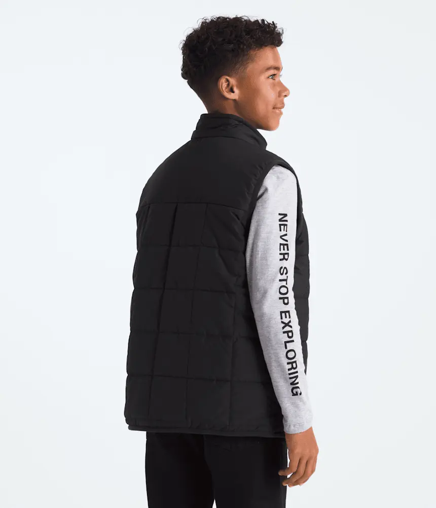 Двусторонний жилет Shasta для мальчиков The North Face, TNF Black — фото 3