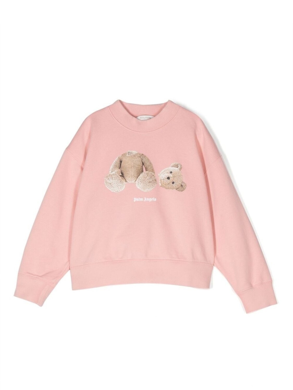 

Palm Angels Kids толстовка с графичным принтом, розовый