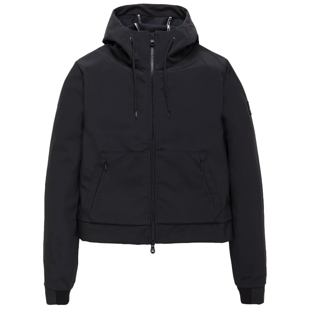 

Шикарная куртка цвета фуксии из мягкого материала для нее Refrigiwear, черный