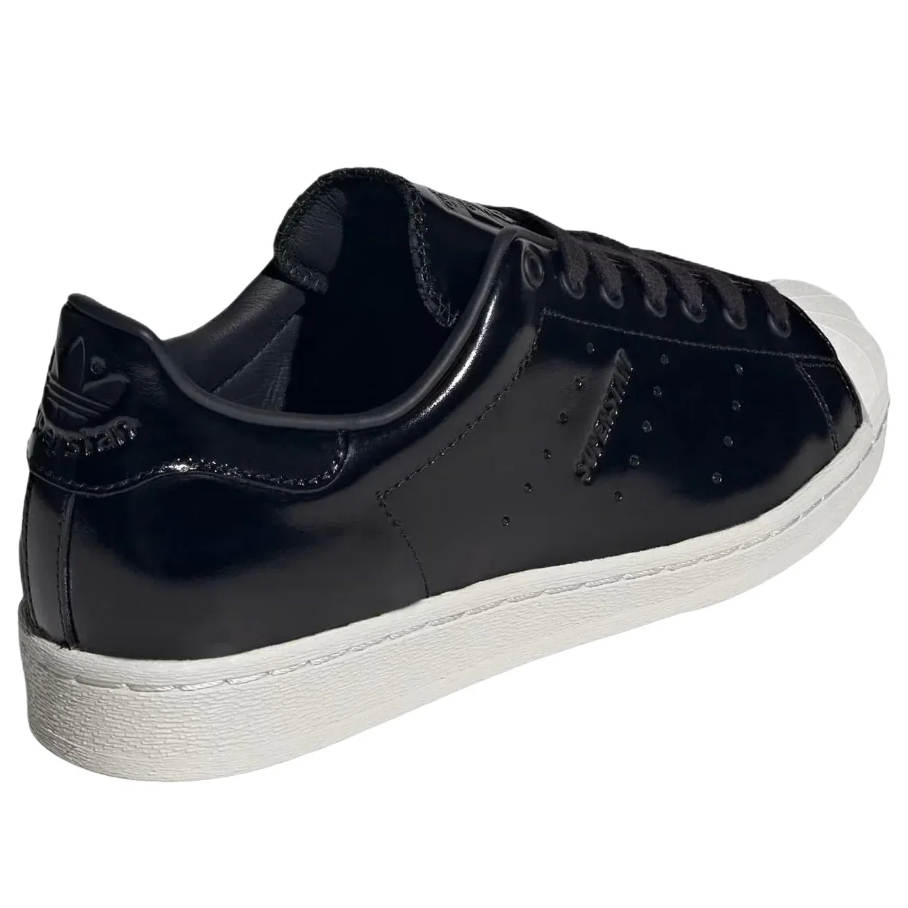 Кроссовки Adidas x VA Superstan 'Black White' KI8163, черный — фото 3