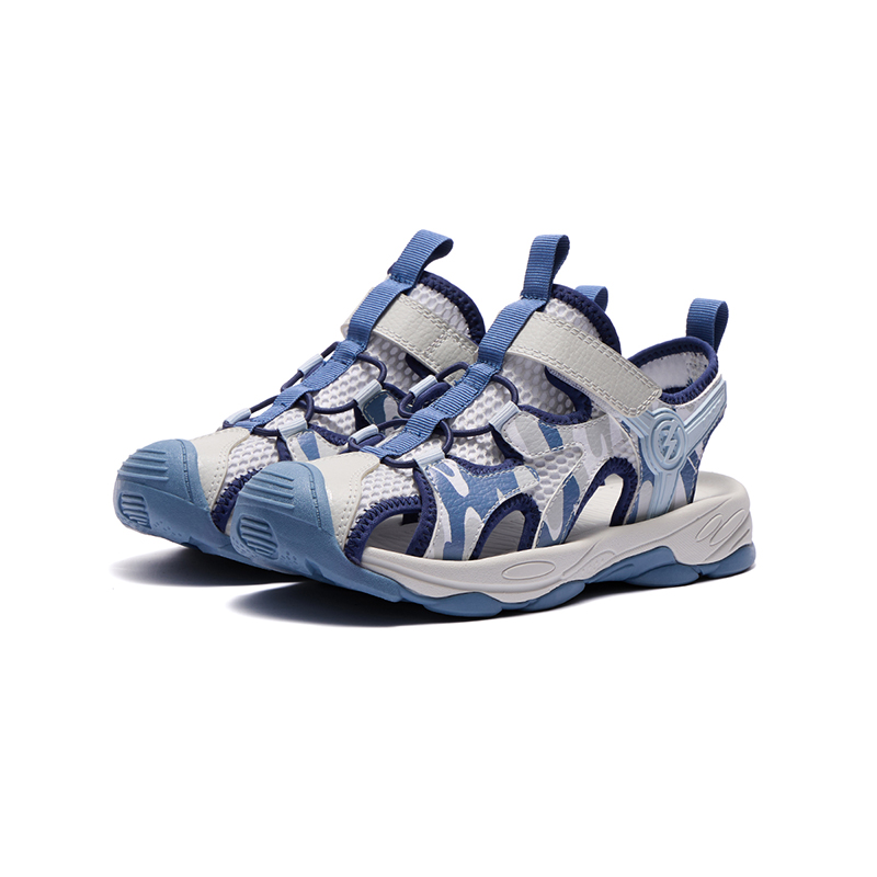 361°KIDS Сандалии Slip Resistant, Anti Kick, And Breathable Sandal Gray Blue Kids' — фото 3