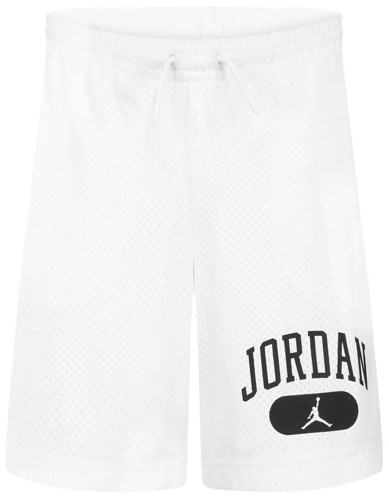 

Детские шорты из полиэтилена с сеткой Jordan, белый