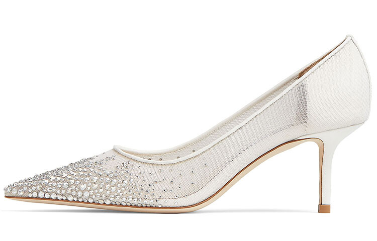 Jimmy Choo LOVE Женщина на высоких каблуках
