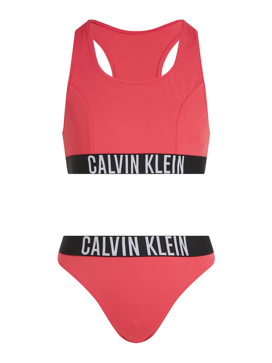 

Бикини без косточек Calvin Klein Swimwear, цвет Light red