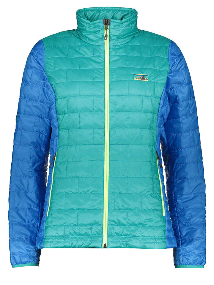 

Стеганая куртка Patagonia Steppjacke, цвет Türkis/Blau