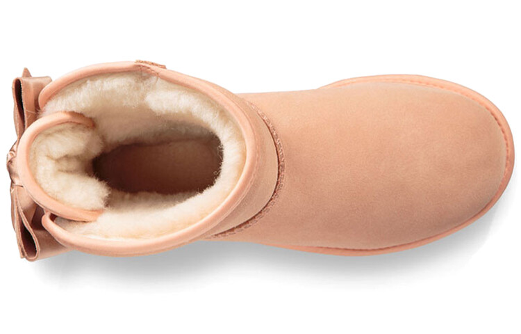 Ботинки зимние женские UGG Sunshine Powder, коралловый — фото 4