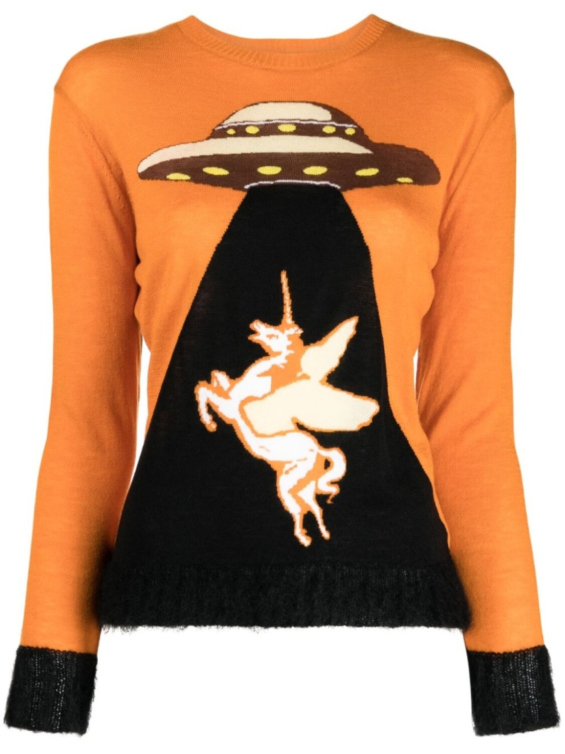 

Жаккардовый джемпер UFO Undercover, оранжевый
