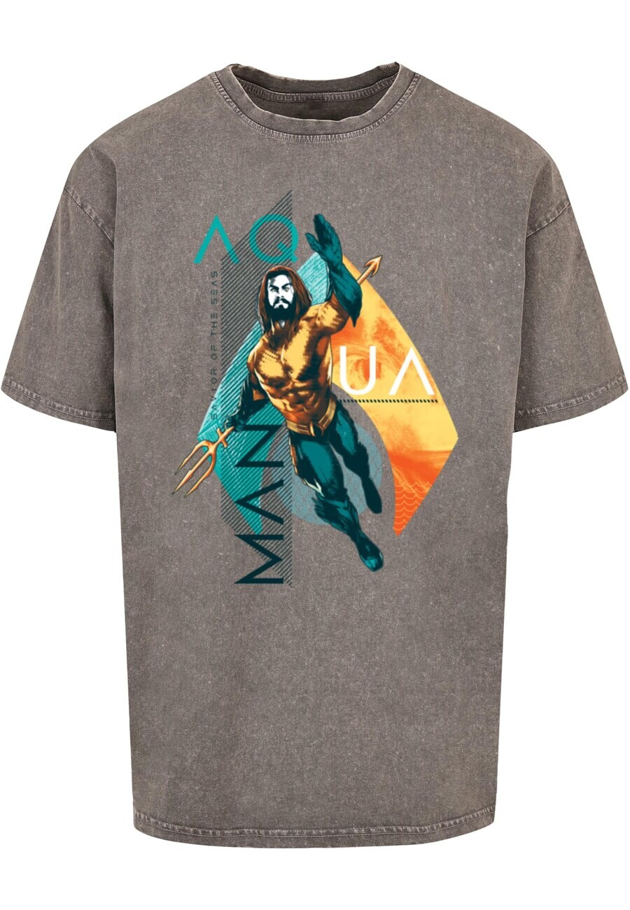 

Классическая футболка ABSOLUTE CULT Shirt Aquaman - Tropical, серый