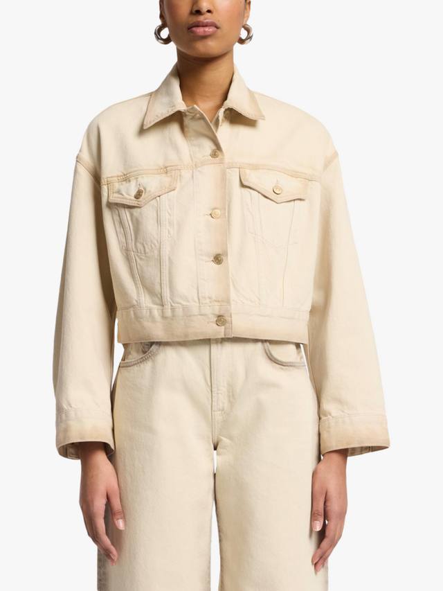 

Куртка джинсовая Oli Trucker 7 For All Mankind, Sand Beach