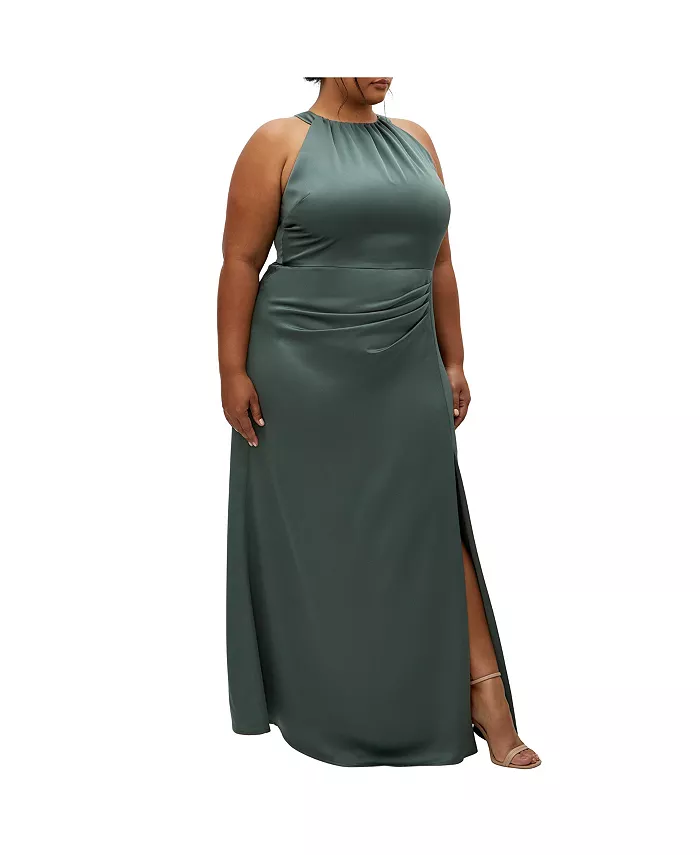 

Платье Celina Maxi Plus Size CITY CHIC, зеленый