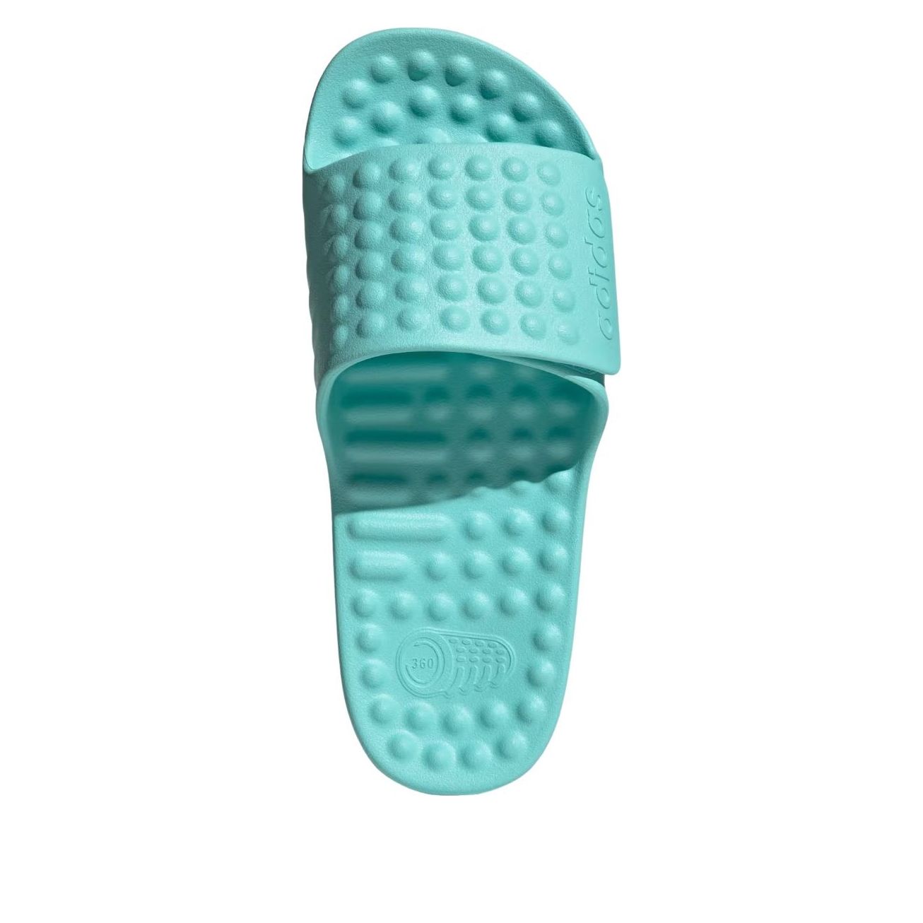 Шлепанцы Adidas Adissage 360rec 'Flash Aqua' — фото 2