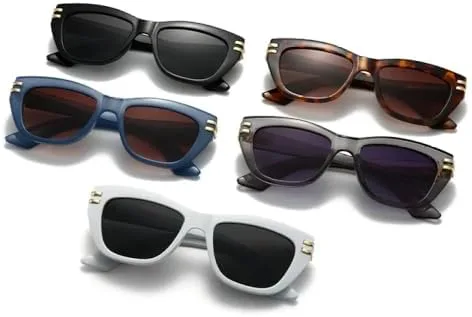 

Солнцезащитные очки в стиле панк неправильной квадратной формы для женщин и мужчин, винтажные, в популярной оправе с металлическими заклепками MTZJH, C3 Gray Gray