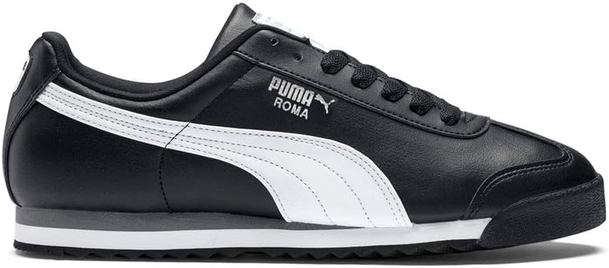 Кроссовки PUMA Roma Kids, белый/черный — фото 3