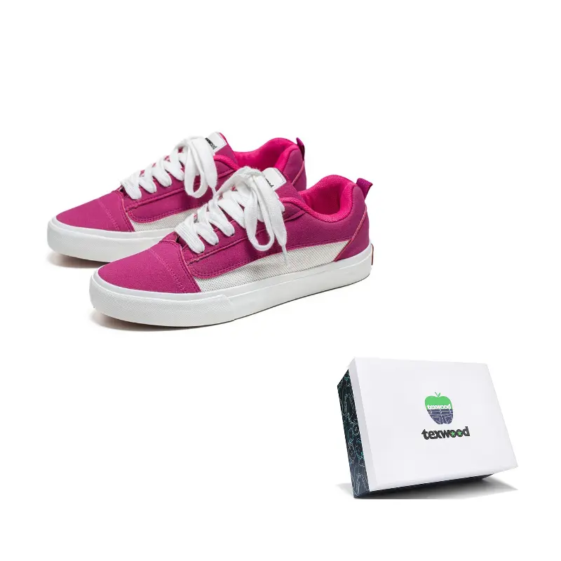 

TEXWOOD Кроссовки для скейтбординга мужские низкие Dragon Fruit с защитой от ударов и балансом, цвет Dragon Fruit