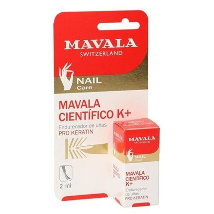 

Scientific K + отвердитель для ногтей, 2 мл, Mavala