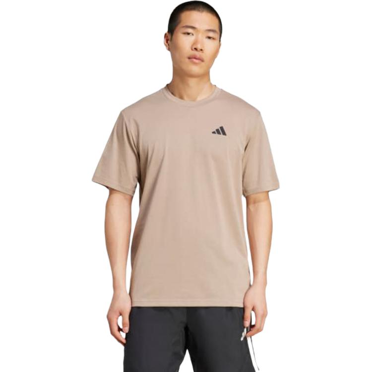 Футболка для тренировок Feelready Adidas, chalky коричневый / черный — фото 3
