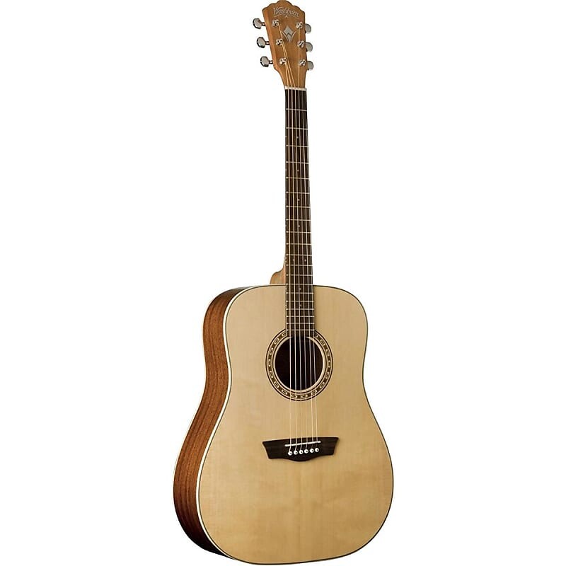 

Акустическая гитара Washburn Harvest Series D7S Dreadnought Acoustic Guitar, Natural