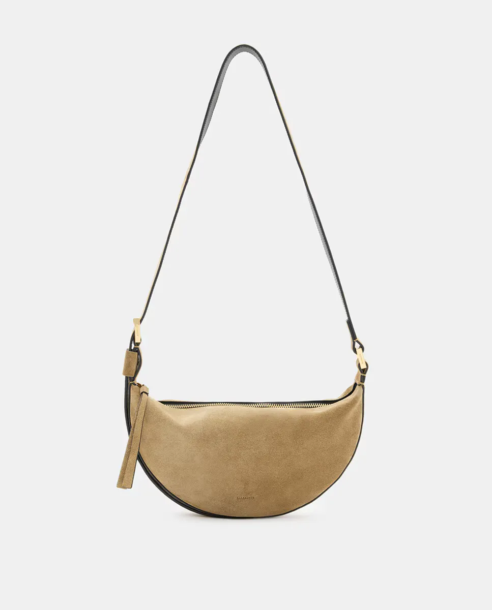 

Сумка через плечо Half Moon All Saints, цвет Topo