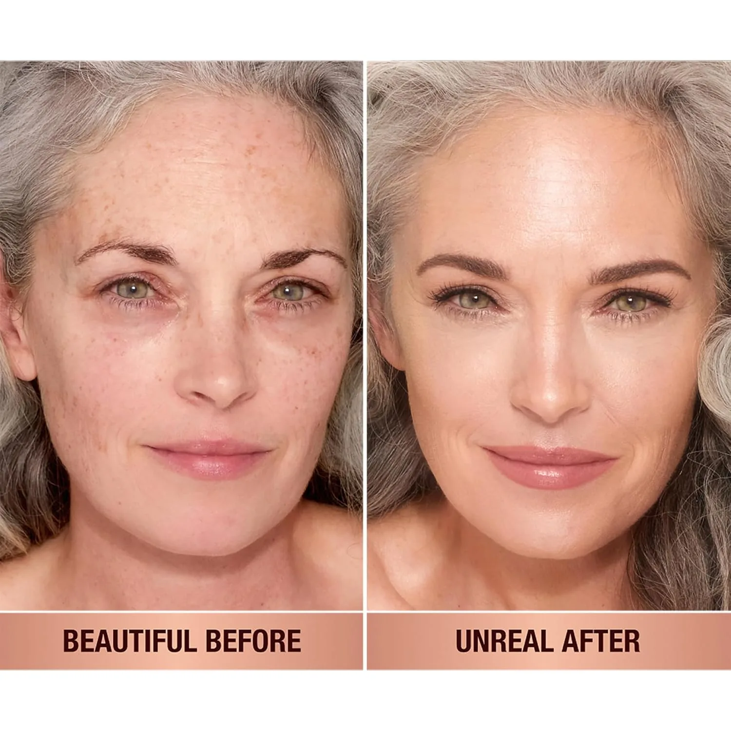 Charlotte Tilbury Unreal Skin Tint & Sheer Glow Hydrating Foundation Stick - кремовая тональная основа с легким покрытием и увлажняющим эффектом, 02 Fair - Fair with cool undertones — фото 2