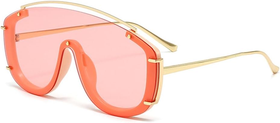 

Модные женские солнцезащитные очки с градиентным переходом для занятий спортом на открытом воздухе, металлические солнцезащитные очки большого размера для мужчин PRSTNN, C6