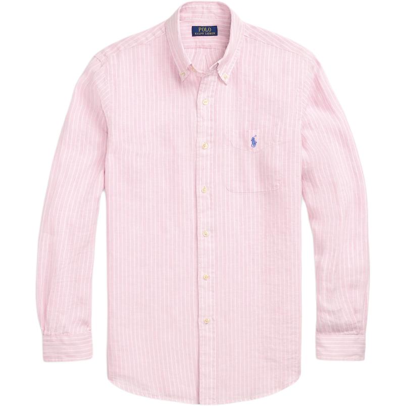 

Классическая мужская рубашка Polo Ralph Lauren, розовый