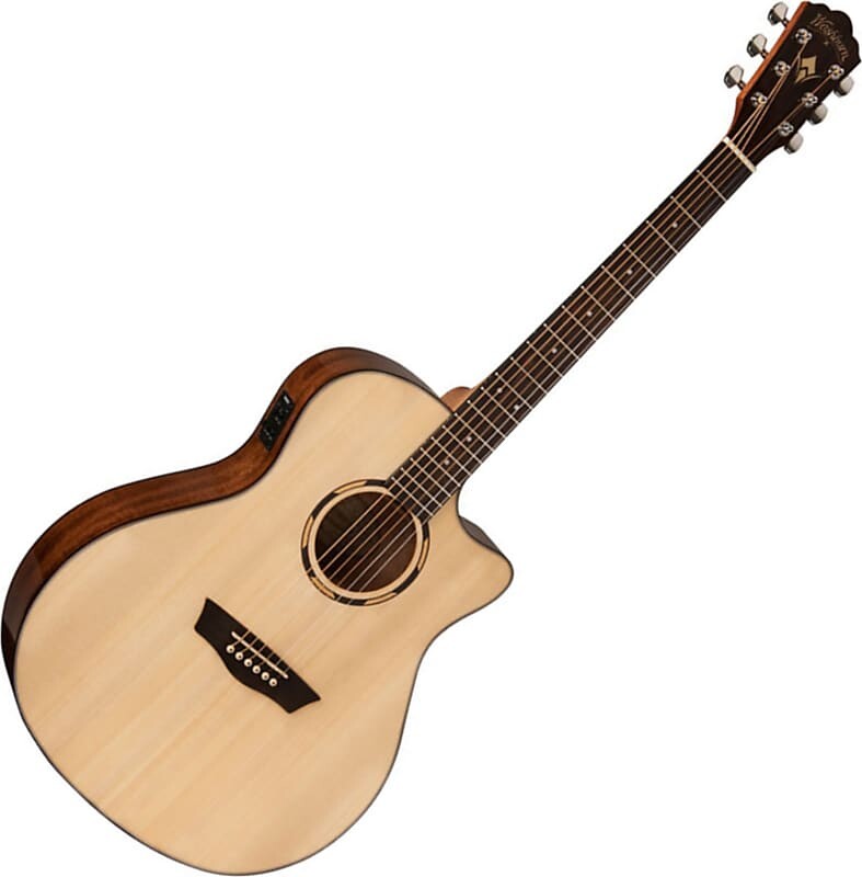 

Акустическая гитара Washburn O10SCE Acoustic-Electric Guitar, Natural