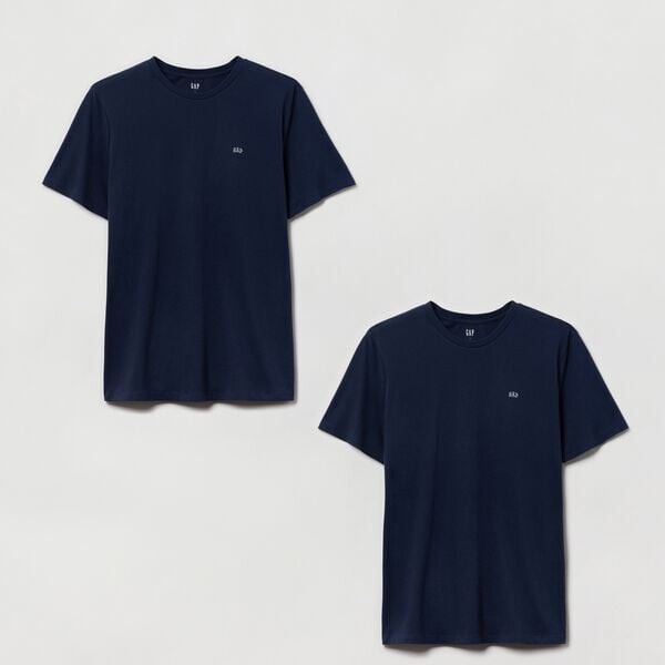 

Упаковка из двух футболок с микрологотипом Gap, синий