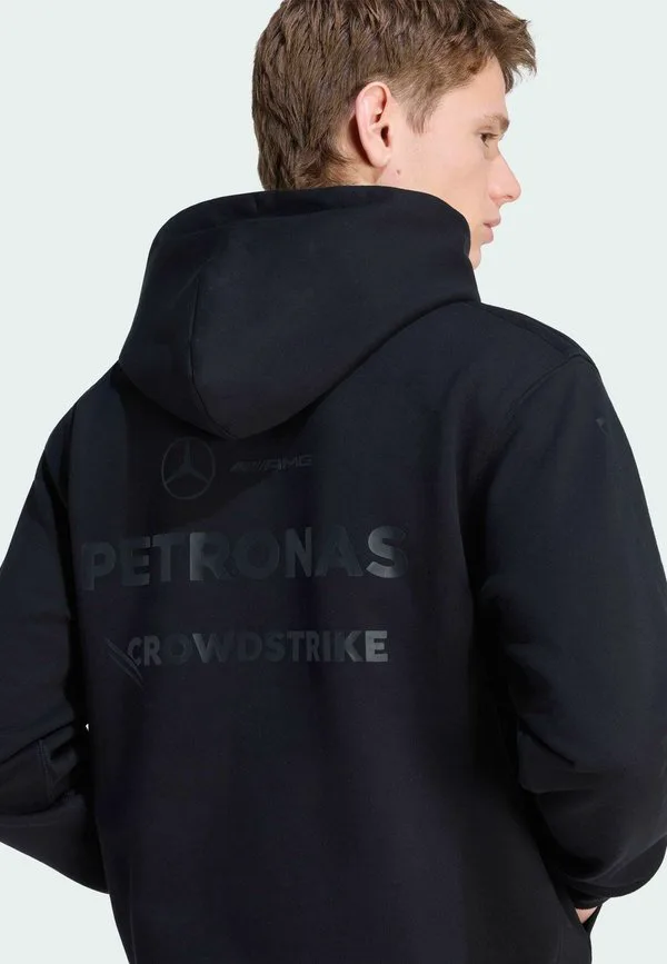 Толстовка amg petronas formula 1 team night driver Adidas Performance, Black — фото 4