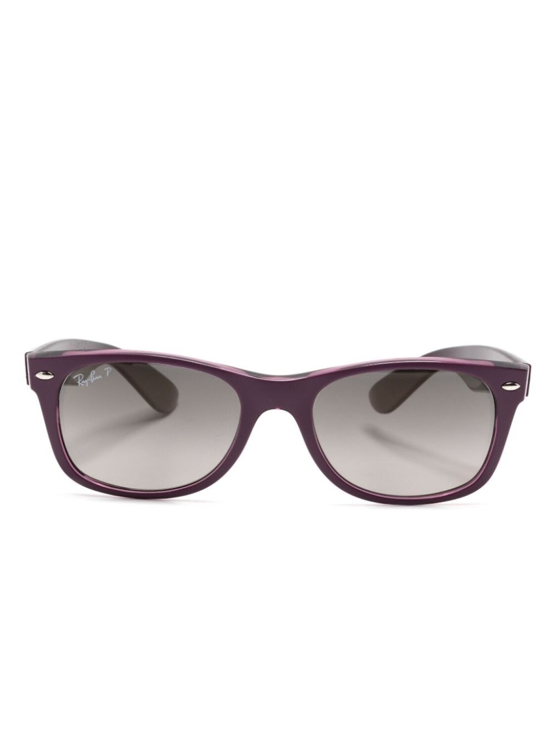 

Ray-Ban солнцезащитные очки RB2132 New Wayfarer в квадратной оправе, коричневый