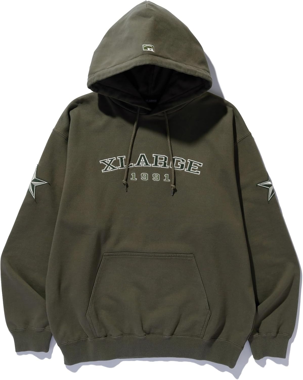 

Толстовка с капюшоном для мужчин размера XLARGE, 1991 год. Толстовка с капюшоном, оливковый, Зеленый, Толстовка с капюшоном для мужчин размера XLARGE, 1991 год. Толстовка с капюшоном, оливковый