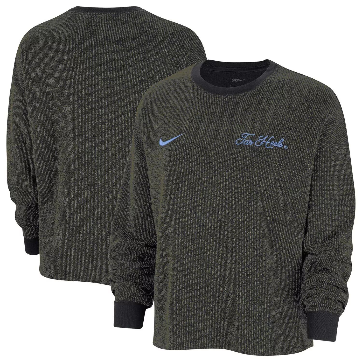 

Женский черный пуловер для йоги с надписью Nike North Carolina Tar Heels Nike