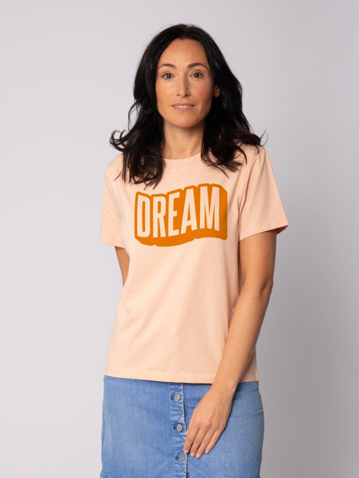 

Футболка wat Apparel T-Shirt Dream, цвет Fraiche Peche