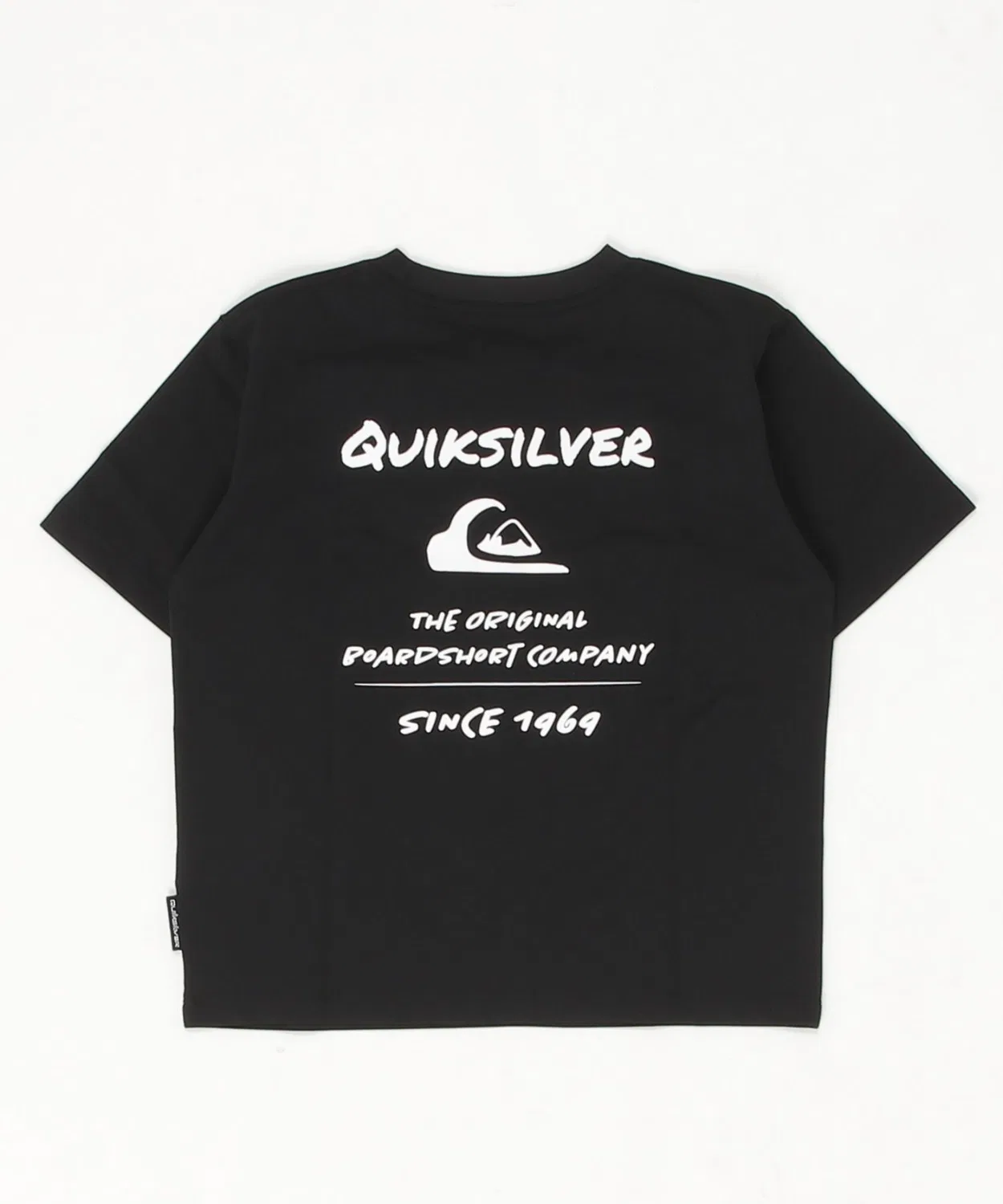 Рашгард с коротким рукавом Quiksilver Hand Drawn, детский, чёрный — фото 2