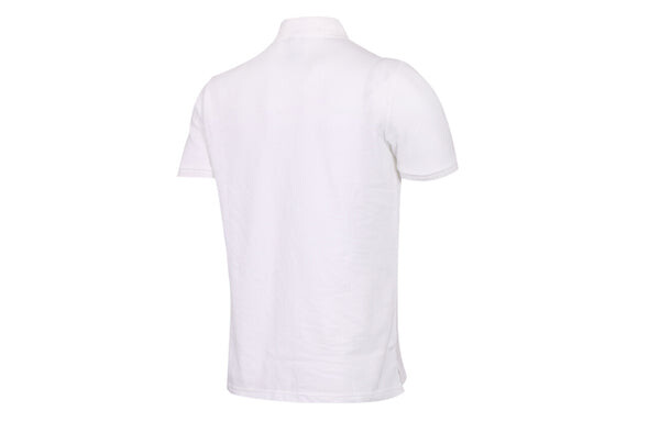 Футболка men's lapel short sleeve white polo shirt Nike, белый — фото 2