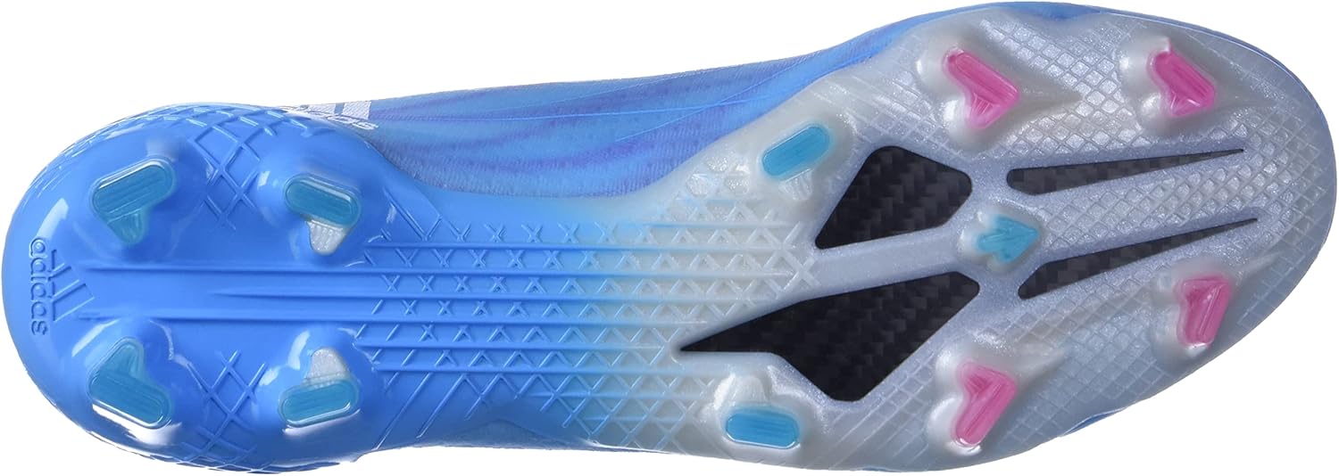 Кроссовки adidas X Speedflow.1 для грунта унисекс, белый/розовый — фото 4