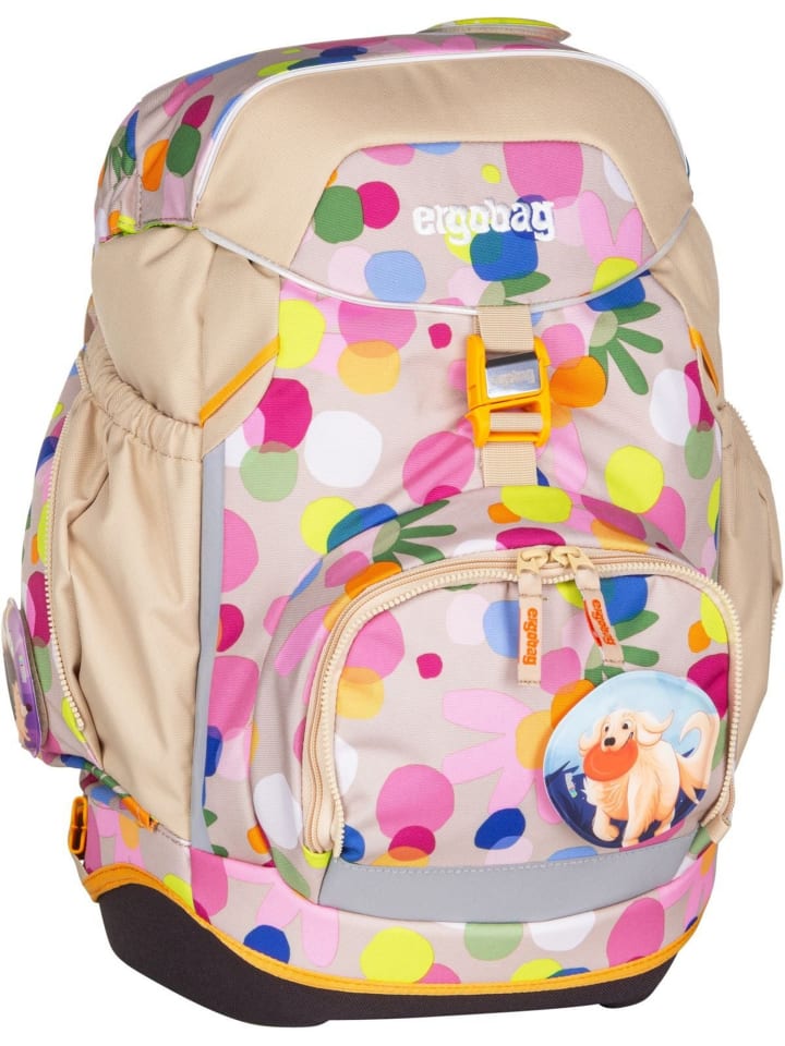 

Ergobag Школьный рюкзак-комплект ECO в цветочном стиле PowBär