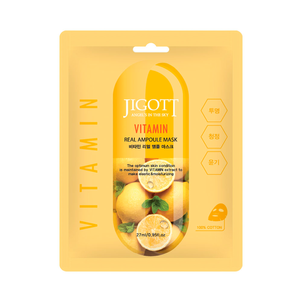

Тканевая маска для лица, 1 шт. Jigott Vitamin