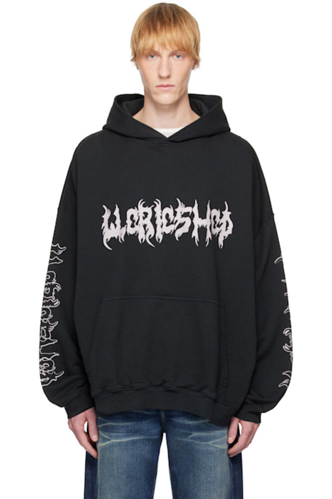 

Черная толстовка Faithless Oversize 032c