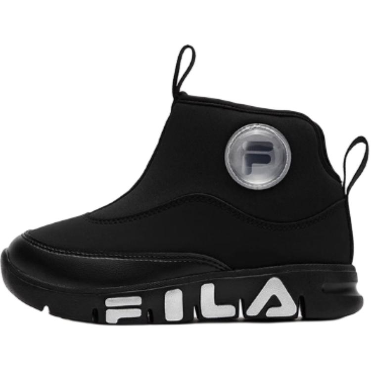

FILA KIDS Антискользящие износостойкие высокие детские повседневные ботинки black kids'