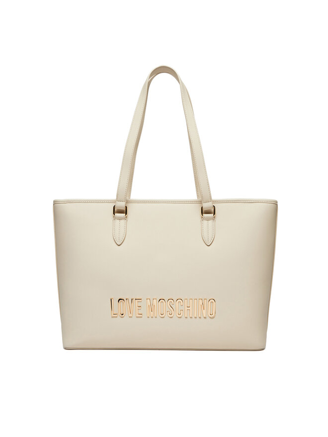 

Сумка-шоппер LOVE MOSCHINO, экрю