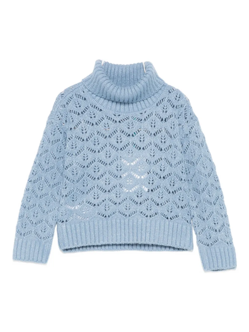 

Водолазка с логотипом Abel & Lula, синий