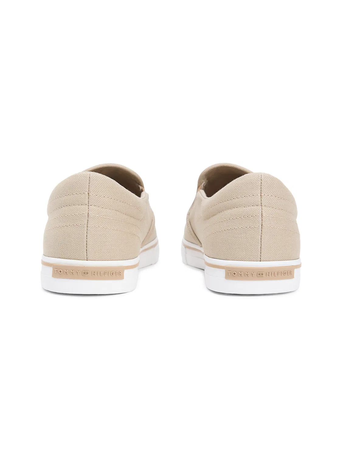 Слипоны Tommy Hilfiger, Cream — фото 4