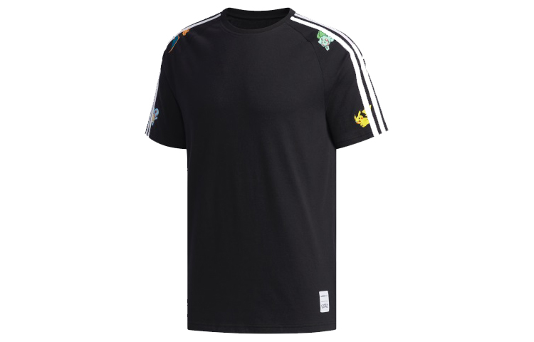 

Adidas Neo Футболка x Pokmon Crossover с рукавами реглан, мужская, черная