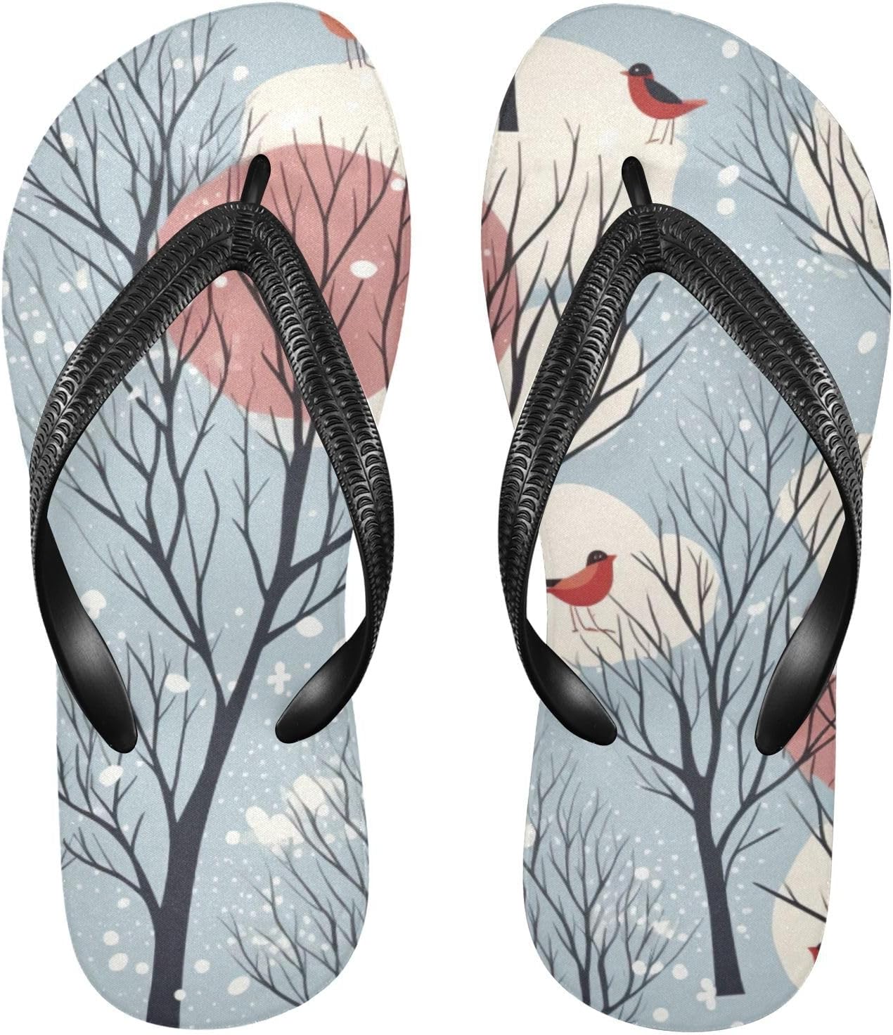 

Зимние тапочки для деревьев, летние пляжные босоножки для женщин и мужчин, душевые шлепанцы Kfbe, Trees