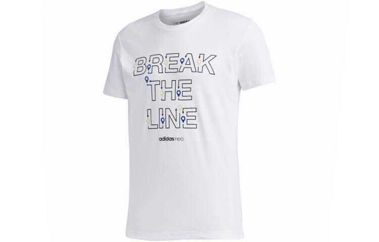 

Футболка мужская белая Adidas Neo, белый