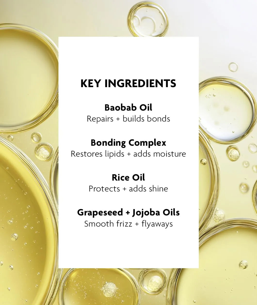 R+Co On a Cloud Bond Building Repair + Styling Oil - легкое безсиликоновое масло для волос против пушистости, блеска, защиты от тепла и ультрафиолета, укрепляет и восстанавливает все типы волос, 41 мл — фото 3