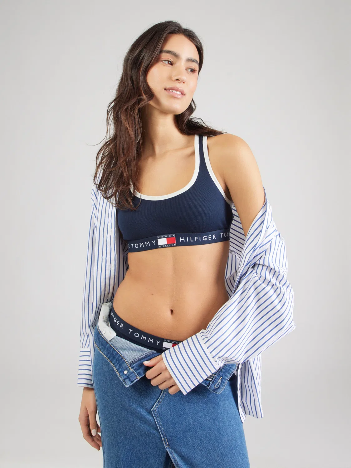 Бюстгальтер-бралетт Tommy Hilfiger Underwear, Blue — фото 4