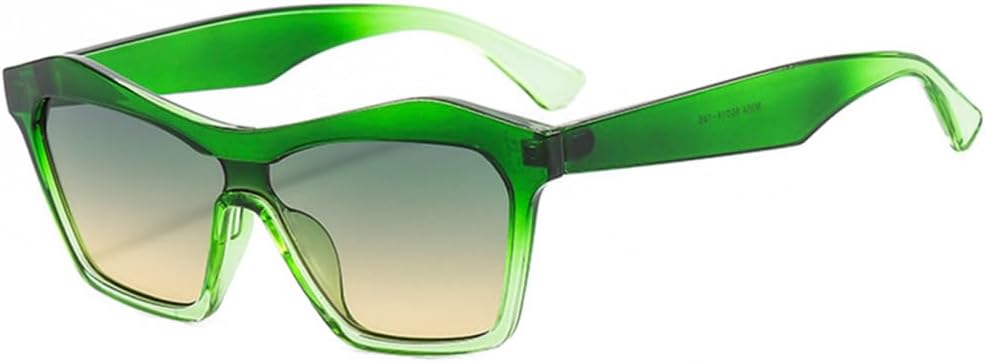 

Ретро-солнцезащитные очки в форме «кошачий глаз» для женщин, винтажные женские очки в многоугольной оправе, солнцезащитные очки с защитой от УФ-излучения UV400 LANGSER, C7