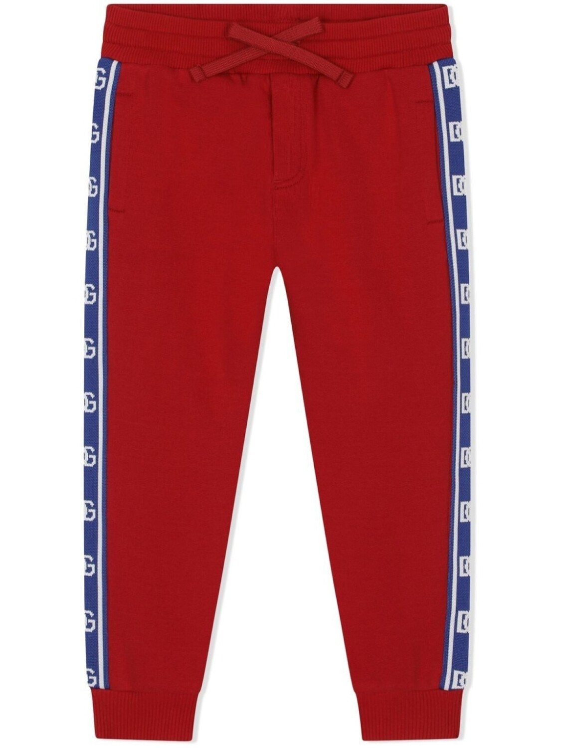 

Dolce & Gabbana спортивные брюки с логотипом, красный